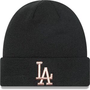 New Era Metallic Logo Cuff Beanie Black One Size male New Era Metallic Logo Cuff Beanie Black One Size male