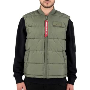 Alpha Industries Puffer Lw Vest Sage Green M Men Alpha Industries Puffer Lw Vest Sage Green M Men