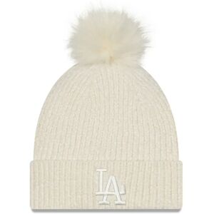 New Era Los Angeles Dodgers Chenille Bobble Beanie Light Beige One Size male New Era Los Angeles Dodgers Chenille Bobble Beanie Light Beige One Size male