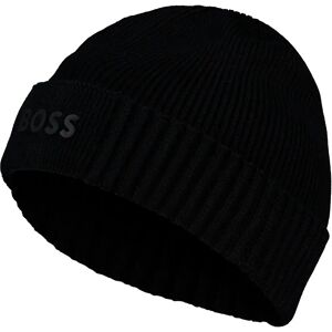Boss Asic Beanie Black One Size male Boss Asic Beanie Black One Size male