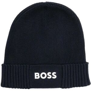 Boss Asic Beanie Dark Blue One Size male Boss Asic Beanie Dark Blue One Size male