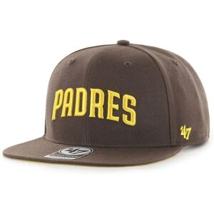 47 Mlb San Diego Padres No Shot Script Under Captain Cap Brown One Size male 47 Mlb San Diego Padres No Shot Script Under Captain Cap Brown One Size male