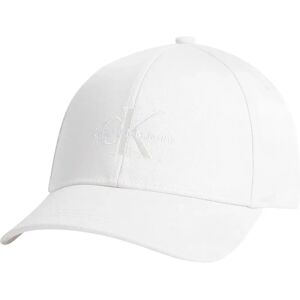 Calvin Klein Jeans Mono Logo Embro Cap Ivory One Size male Calvin Klein Jeans Mono Logo Embro Cap Ivory One Size male