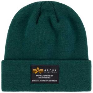 Alpha Industries Crew Beanie Force Green One Size male Alpha Industries Crew Beanie Force Green One Size male