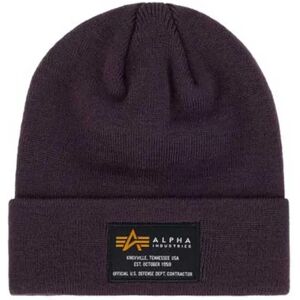 Alpha Industries Crew Beanie Plum One Size male Alpha Industries Crew Beanie Plum One Size male