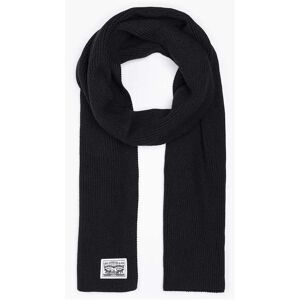 Levi's Accessories Back Patch Scarf Regular Black One Size Men,Women Levi's Accessories Back Patch Scarf Regular Black One Size Men,Women