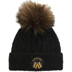 Superdry Cable Luxe Beanie Black One Size male Superdry Cable Luxe Beanie Black One Size male