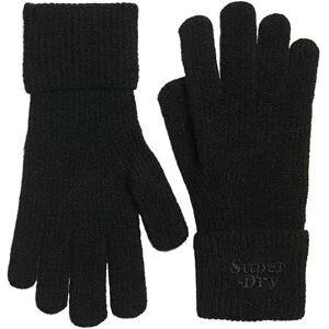 Superdry Soft Rib Gloves Black One Size Men,Women Superdry Soft Rib Gloves Black One Size Men,Women