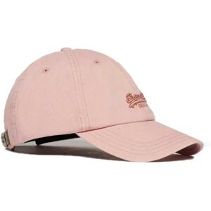 Superdry Vintage Embroidery Cap Soft Pink One Size male Superdry Vintage Embroidery Cap Soft Pink One Size male