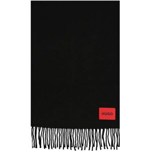 Hugo Boss Juster 10260528 Scarf Black One Size Men Hugo Boss Juster 10260528 Scarf Black One Size Men