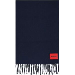 Hugo Boss Juster 10260528 Scarf Dark Blue One Size Men Hugo Boss Juster 10260528 Scarf Dark Blue One Size Men