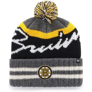 47 Nhl Boston Bruins Hyperbolic Beanie Charcoal One Size male 47 Nhl Boston Bruins Hyperbolic Beanie Charcoal One Size male