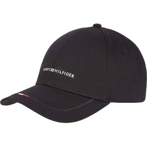 Tommy Hilfiger Foundation 6 Panel Cap Black One Size male Tommy Hilfiger Foundation 6 Panel Cap Black One Size male