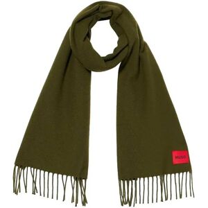 Hugo Boss Juster 10260528 Scarf Open Green One Size Men Hugo Boss Juster 10260528 Scarf Open Green One Size Men
