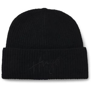 Hugo Boss Socialy Beanie Black One Size male Hugo Boss Socialy Beanie Black One Size male
