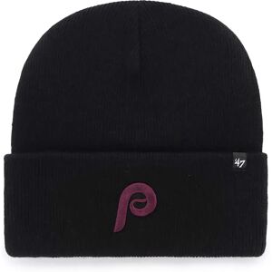 47 Mlb Philadelphia Phillies Haymaker Beanie Black One Size male 47 Mlb Philadelphia Phillies Haymaker Beanie Black One Size male