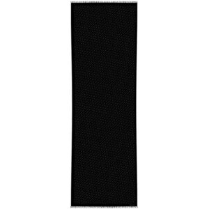 Boss Ledonio 10260696 Scarf Black One Size Men Boss Ledonio 10260696 Scarf Black One Size Men