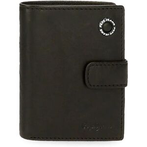 Pepe Jeans 450021812 Badge Wallet Black One Size Men Pepe Jeans 450021812 Badge Wallet Black One Size Men