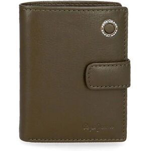 Pepe Jeans 450021812 Badge Wallet Green One Size Men Pepe Jeans 450021812 Badge Wallet Green One Size Men