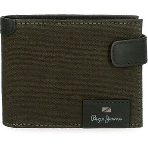 Pepe Jeans 450024815 Hilltop Wallet Dark Green One Size Men Pepe Jeans 450024815 Hilltop Wallet Dark Green One Size Men