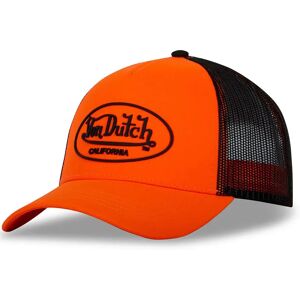 Von Dutch Flu O Cap Orange / Black One Size male Von Dutch Flu O Cap Orange / Black One Size male