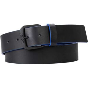 Hugo Boss Berker B Sz40 Blue Belt Black 100 cm Men Hugo Boss Berker B Sz40 Blue Belt Black 100 cm Men