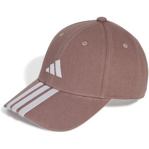 adidas 3 Stripes New Logo Baseball Cap Warm Clay / White 56 cm male adidas 3 Stripes New Logo Baseball Cap Warm Clay / White 56 cm male