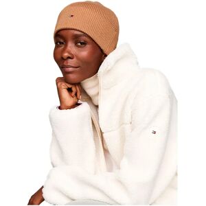 Tommy Hilfiger Essential Flag Beanie Camel One Size male Tommy Hilfiger Essential Flag Beanie Camel One Size male