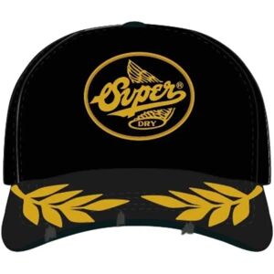Superdry Laurel Trucker Cap Black One Size male Superdry Laurel Trucker Cap Black One Size male