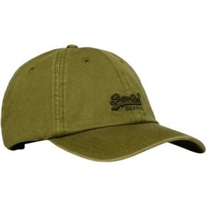 Superdry Vintage Embroidery Cap Olive Khaki One Size male Superdry Vintage Embroidery Cap Olive Khaki One Size male