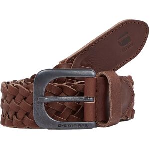 G-star E050 Small Zeed Braided Belt Black Metal / Dark Brown 95 Men G-star E050 Small Zeed Braided Belt Black Metal / Dark Brown 95 Men