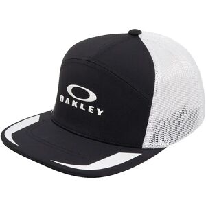 Oakley Apparel Podium Trucker Cap Black / White L-XL male Oakley Apparel Podium Trucker Cap Black / White L-XL male