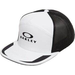 Oakley Apparel Podium Trucker Cap White / Black S-M male Oakley Apparel Podium Trucker Cap White / Black S-M male