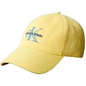 Calvin Klein Jeans Monologo Embroidery Baseball Cap Sunlight One Size male Calvin Klein Jeans Monologo Embroidery Baseball Cap Sunlight One Size male
