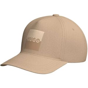 Hugo Boss Marsel Splitted Logo 10261150 01 Cap Medium Beige One Size male Hugo Boss Marsel Splitted Logo 10261150 01 Cap Medium Beige One Size male