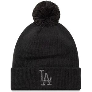 New Era Mlb Metallic Bobble La Dodgers Beanie Black One Size male New Era Mlb Metallic Bobble La Dodgers Beanie Black One Size male