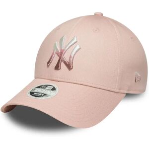New Era Mlb Metallic Logo 9forty New York Yankees Cap Pastel Pink One Size male New Era Mlb Metallic Logo 9forty New York Yankees Cap Pastel Pink One Size male