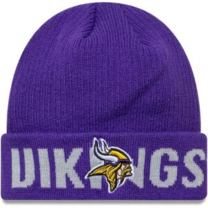 New Era Nfl Wordmark Minnesota Vikings Beanie Purple One Size male New Era Nfl Wordmark Minnesota Vikings Beanie Purple One Size male