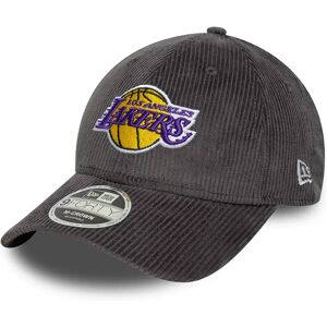 New Era Cord 9forty Mc Los Angeles Lakers Cap Dark Grey One Size male New Era Cord 9forty Mc Los Angeles Lakers Cap Dark Grey One Size male