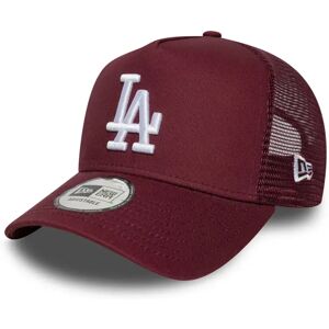 New Era League Essential Los Angeles Dodgers Trucker Cap Dark Red One Size male New Era League Essential Los Angeles Dodgers Trucker Cap Dark Red One Size male