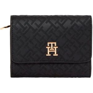 Tommy Hilfiger Aw0aw17257 Woman Wallet Black One Size Women Tommy Hilfiger Aw0aw17257 Woman Wallet Black One Size Women