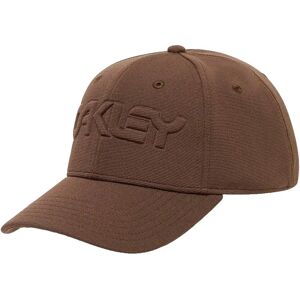 Oakley Apparel 6 Panel Stretch Embossed Cap Cocoa Brown L-XL male Oakley Apparel 6 Panel Stretch Embossed Cap Cocoa Brown L-XL male