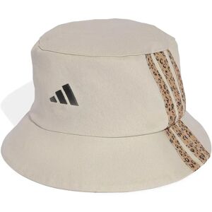 adidas 3 Stripes Leopard Graphic Bucket Hat Wonder Alumina / Black 60 cm unisex adidas 3 Stripes Leopard Graphic Bucket Hat Wonder Alumina / Black 60 cm unisex