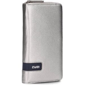 Zwei M.wallet Mw2 Woman Wallet Silver One Size Women Zwei M.wallet Mw2 Woman Wallet Silver One Size Women