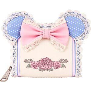 Loungefly Disney By Minnie Floral And Lace Ears Wallet Multicolor One Size Men,Women Loungefly Disney By Minnie Floral And Lace Ears Wallet Multicolor One Size Men,Women