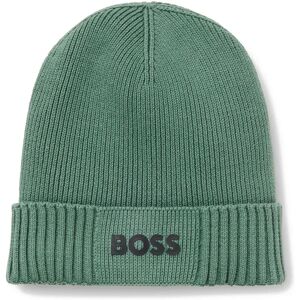Boss Asic Beanie Open Green One Size male Boss Asic Beanie Open Green One Size male