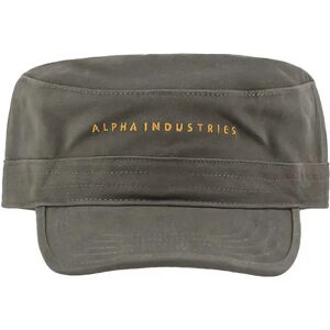 Alpha Industries Tank Cap Dark Olive One Size male Alpha Industries Tank Cap Dark Olive One Size male