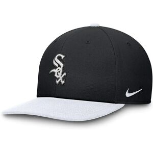 Nike Mlb Chicago White Sox Dri-fit Pro Structured Square Bill Cap Black 00A / White 10A M-L male Nike Mlb Chicago White Sox Dri-fit Pro Structured Square Bill Cap Black 00A / White 10A M-L male