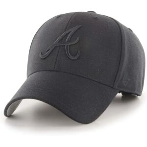47 Mlb Atlanta Braves Mvp Cap Black / BKF One Size male 47 Mlb Atlanta Braves Mvp Cap Black / BKF One Size male