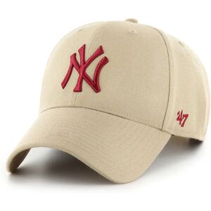 47 Mlb New York Yankees Mvp Snapback Cap Khaki / KHR One Size male 47 Mlb New York Yankees Mvp Snapback Cap Khaki / KHR One Size male